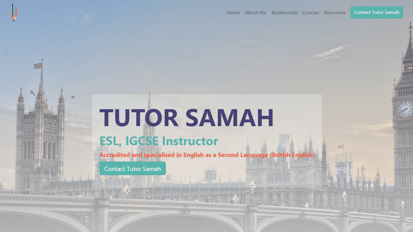 Project Tutor Samah ESL
image